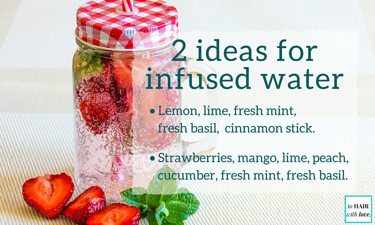 2 ideas for infused water 